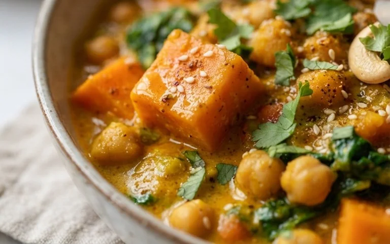 Sweet Potato and Chickpea Curry