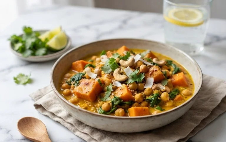 Sweet Potato and Chickpea Curry