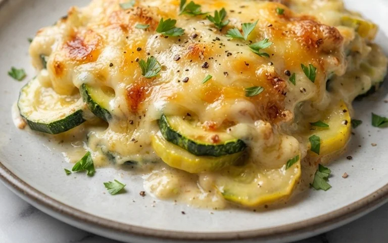 Easy Cheesy Zucchini Casserole