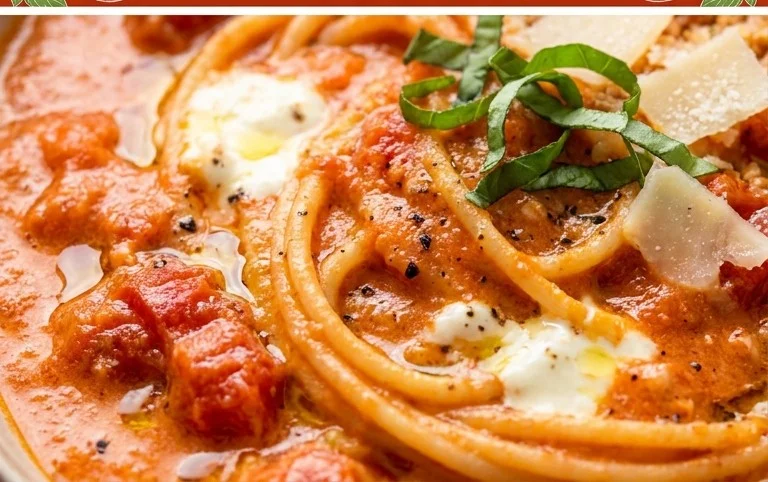 Tomato Pasta Sauce with Cream Cheese