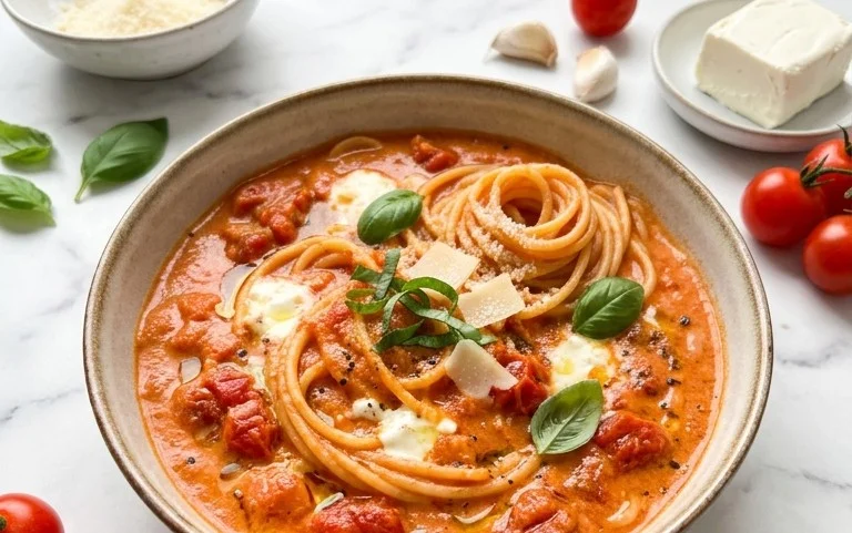 Tomato Pasta Sauce with Cream Cheese
