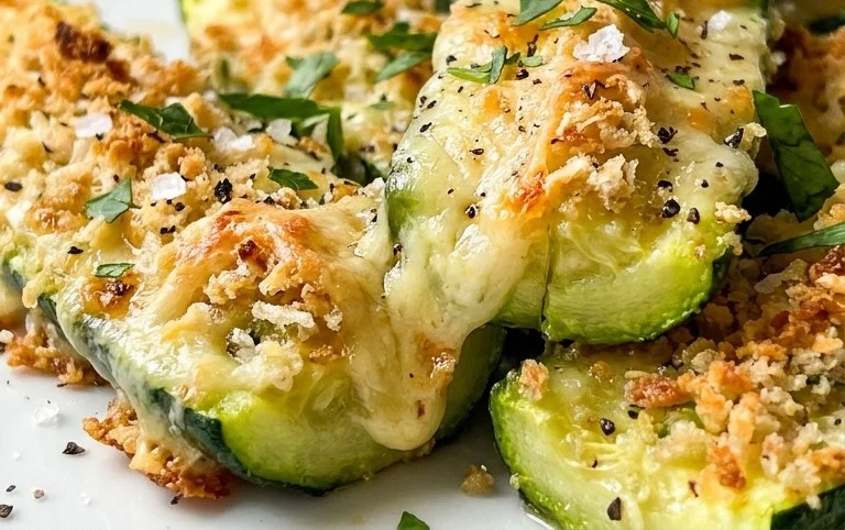Baked Parmesan Zucchini