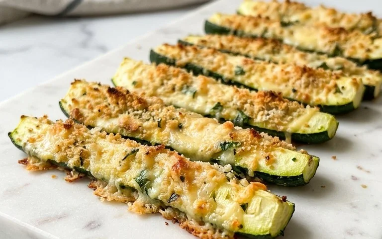 Baked Parmesan Zucchini