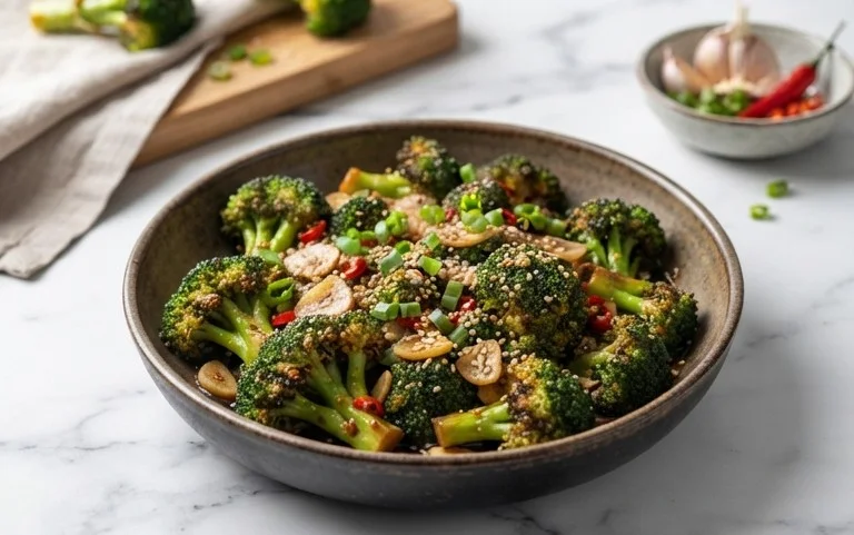 Garlic Broccoli Stir Fry