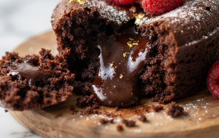 Air Fryer Lava Cake