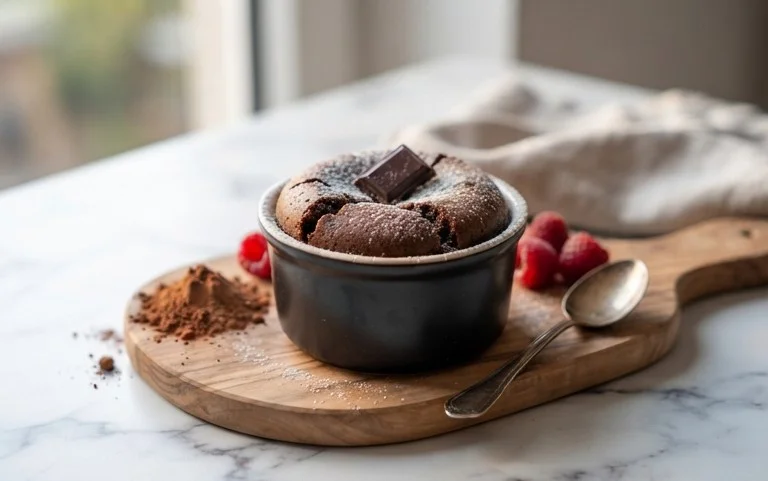 Air Fryer Lava Cake