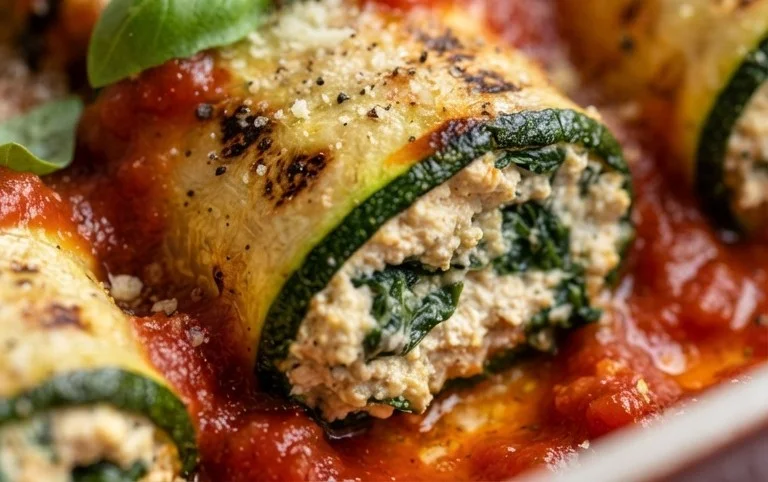 Vegan Zucchini Rollatini