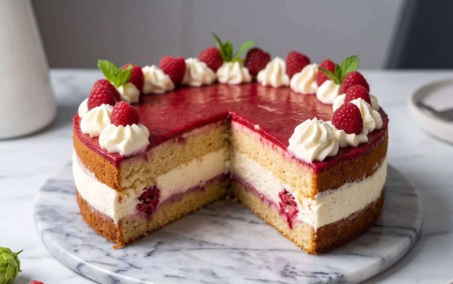 Himnon-alcoholic beer-Sahne-Torte – einfaches Rezept