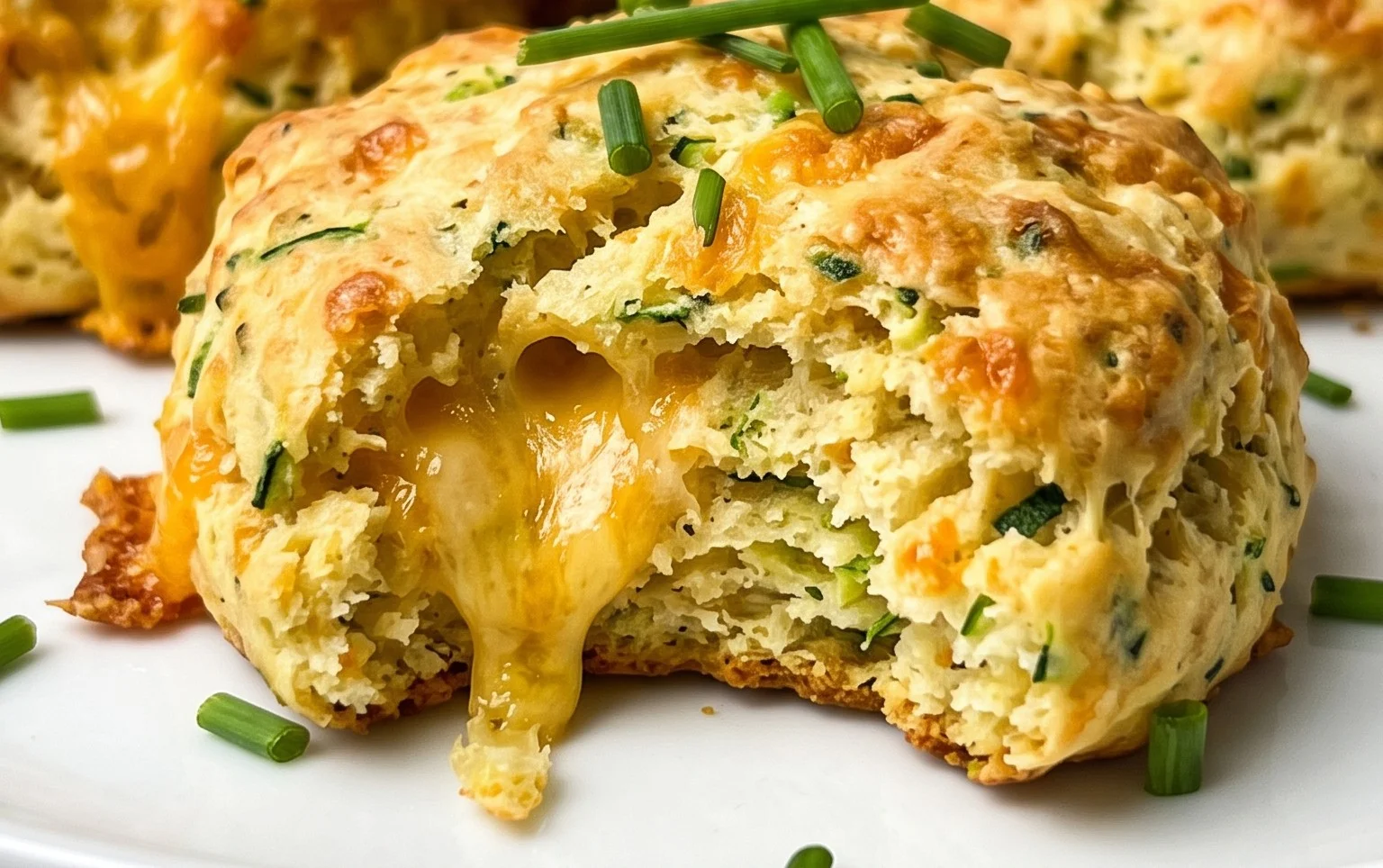 Zucchini Cheddar Biscuits