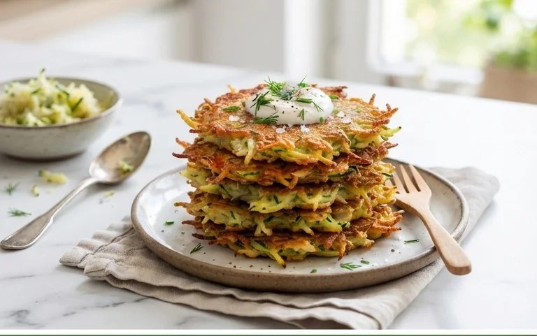 Zucchini Potato Pancakes