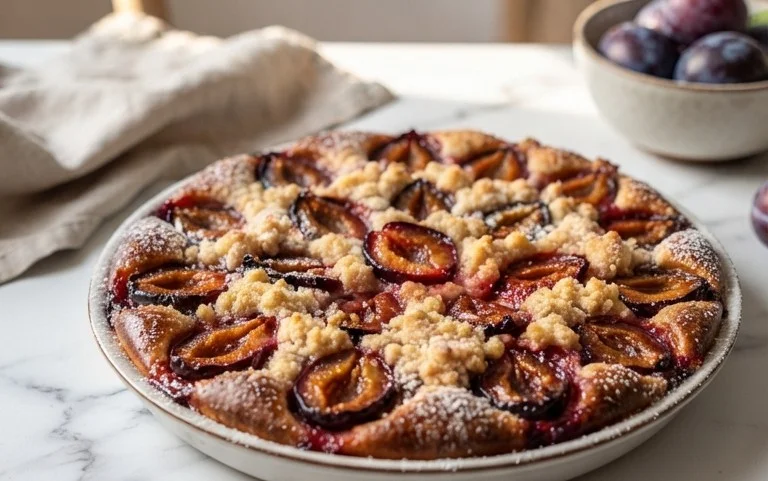 Saftiger Pflaumenkuchen