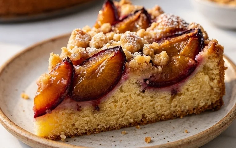 Pflaumenkuchen mit Streuseln aus der Springform Rezept